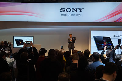ソニーモバイル、Mobile World Congress 2013にてプレスイベントを開催