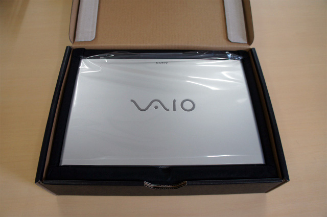 VAIO Pro 13は梱包が特別