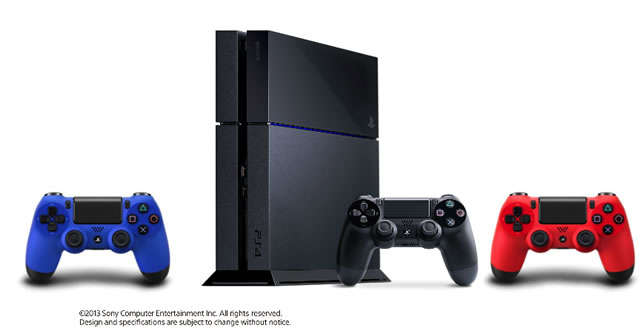 PlayStation4海外での発売日が決定！専用コントローラーは初のカラバリモデルを発表！